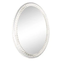 Diamond Collection OVAL Premium Illuminated Vanity Mirror 12 Diamond Collection OVAL Premium Illuminated Vanity Mirror -Impressionsvanity impressions vanity diamond collection oval led crystal vanity wall mirror cool