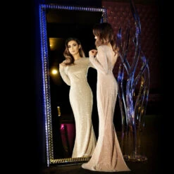 Diamond Collection RADIANT Premium Illuminated Crystal Floor Mirror -Impressionsvanity impressions vanity diamond collection princess crystal vanity radiant floor mirror tam