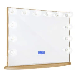 Hollywood Glow® Plus Vanity Mirror 37 Hollywood Glow® Plus Vanity Mirror -Impressionsvanity impressions vanity hollywood glow plus bluetooth vanity mirror champagne gold clear led bulbs