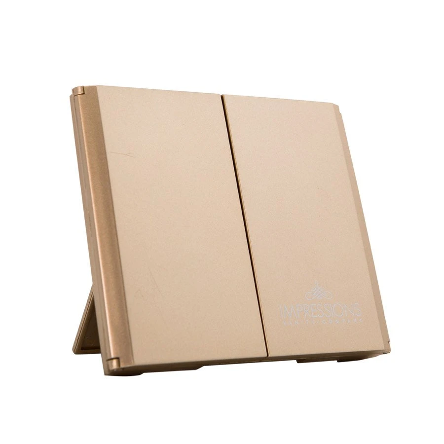 ReveaLight Trifold LED Compact Mirror With Flip Stand 4 ReveaLight Trifold LED Compact Mirror With Flip Stand - Image 2