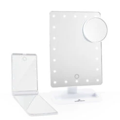 Touch: The Set - Touch XL & TouchUp Makeup Mirror Bundle -Impressionsvanity impressions vanity touch the set makeup mirror bundle white