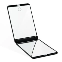 TouchUp Dimmable LED Compact Mirror 21 TouchUp Dimmable LED Compact Mirror -Impressionsvanity impressions vanity touchup led compact mirror black lights