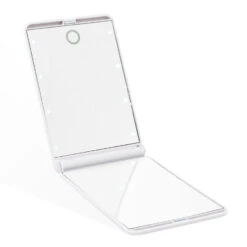 TouchUp Dimmable LED Compact Mirror 19 TouchUp Dimmable LED Compact Mirror -Impressionsvanity impressions vanity touchup led compact mirror white lights