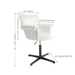 Mary Swivel Vanity Chair -Impressionsvanity mary swivel vanity chair