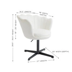 Melissa Swivel Vanity Chair -Impressionsvanity melissa swivel vanity chair