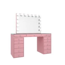 SlayStation® Pro 2.0 Tabletop + Vanity Mirror + 5 Drawer Units Bundle 35 SlayStation® Pro 2.0 Tabletop + Vanity Mirror + 5 Drawer Units Bundle -Impressionsvanity pink 9