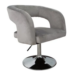 Ronni Modern Vanity Chair -Impressionsvanity ronnie velvetgrey2 Website