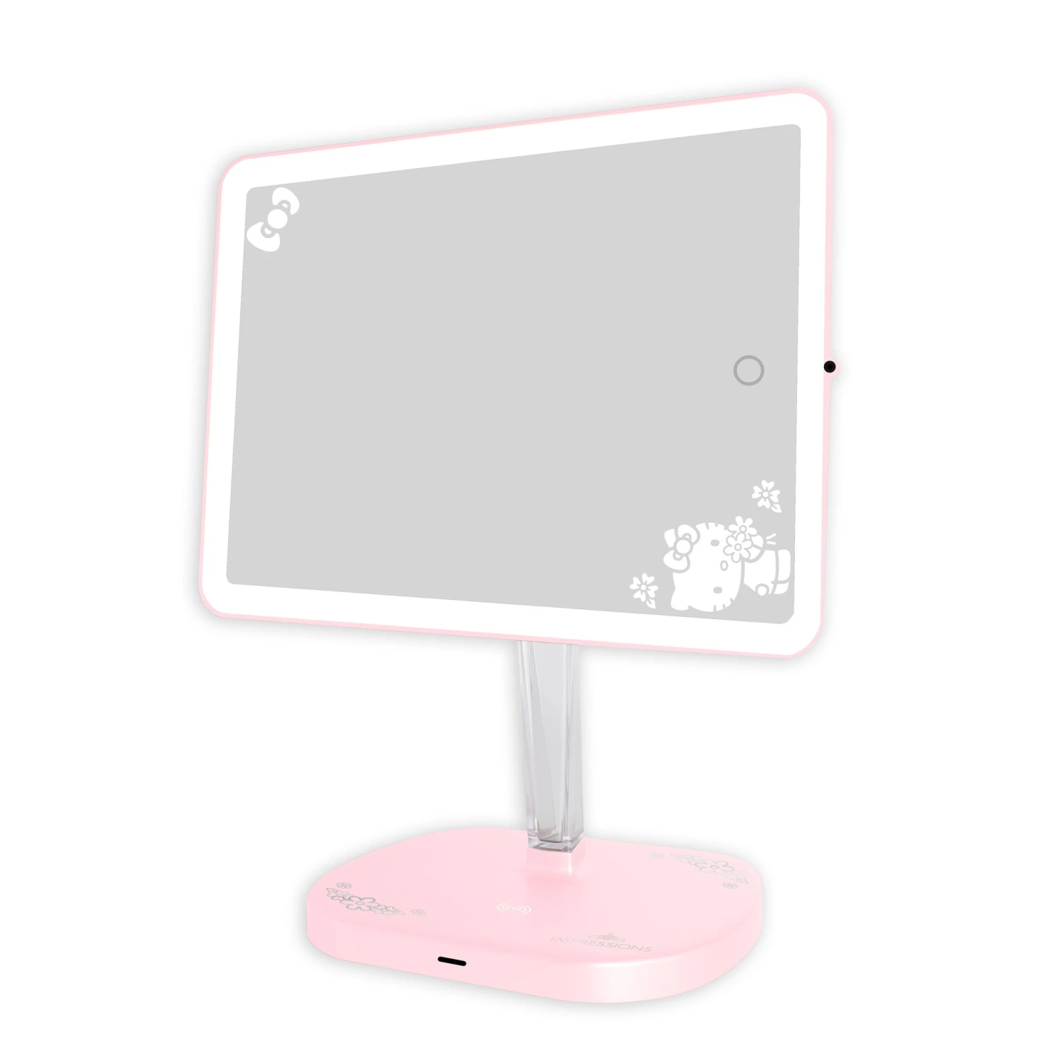 Hello Kitty® Touch Pro 2.0 LED Makeup Mirror With Qi Charging Base 6 Hello Kitty® Touch Pro 2.0 LED Makeup Mirror With Qi Charging Base - Image 4