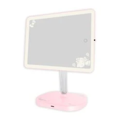 Hello Kitty® Touch Pro 2.0 LED Makeup Mirror With Qi Charging Base 14 Hello Kitty® Touch Pro 2.0 LED Makeup Mirror With Qi Charging Base -Impressionsvanity side horizontal natural