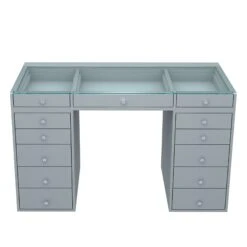 SlayStation® Plus 2.0 Tabletop + Vanity Mirror + 5 Drawer Units Bundle 34 SlayStation® Plus 2.0 Tabletop + Vanity Mirror + 5 Drawer Units Bundle -Impressionsvanity silvery 6 1