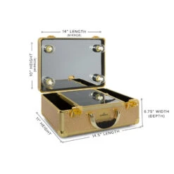 SlayCase® 2.0 Vanity Travel Case In Sparkle 17 SlayCase® 2.0 Vanity Travel Case In Sparkle -Impressionsvanity slaycase 2.0 vanity travel case in sparkle