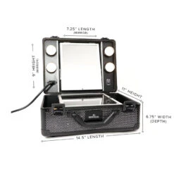 SlayCase® Vanity Travel Case In Sparkle -Impressionsvanity slaycase vanity travel case in sparkle