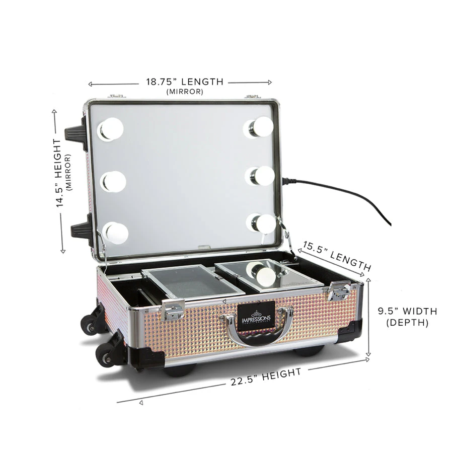 SlayCase® XLS Vanity Travel Case With Stand In Mermaid Shimmer 12 SlayCase® XLS Vanity Travel Case With Stand In Mermaid Shimmer - Image 10