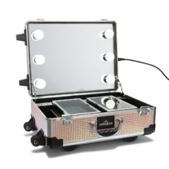 SlayCase® XLS Vanity Travel Case With Stand In Mermaid Shimmer