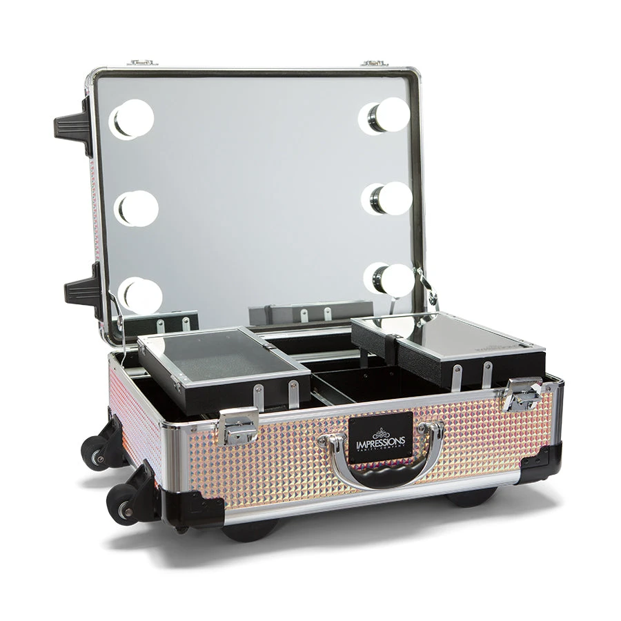 SlayCase® XLS Vanity Travel Case With Stand In Mermaid Shimmer 4 SlayCase® XLS Vanity Travel Case With Stand In Mermaid Shimmer - Image 2