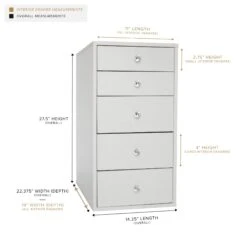 SlayStation® 5-Drawer Makeup Vanity Storage Unit 19 SlayStation® 5-Drawer Makeup Vanity Storage Unit -Impressionsvanity slaystation 5 drawer makeup vanity storage unit 1