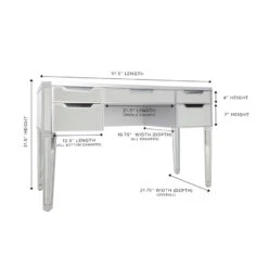 SlayStation® Aria Premium Mirrored Vanity Table -Impressionsvanity slaystation aria premium mirrored vanity table