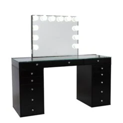 SlayStation® Pro 2.0 Tabletop + Vanity Mirror + 5 Drawer Units Bundle 29 SlayStation® Pro 2.0 Tabletop + Vanity Mirror + 5 Drawer Units Bundle -Impressionsvanity slaystation pro 2.0 drawer bundle blk glow plus