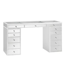 SlayStation® Pro Premium Mirrored Vanity Table -Impressionsvanity slaystation pro premium mirrored vanity table wht 01 Resized