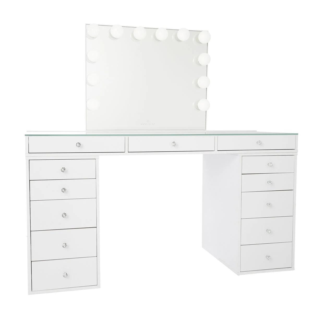SlayStation® Pro 2.0 Tabletop + Vanity Mirror + 5 Drawer Units Bundle 3 SlayStation® Pro 2.0 Tabletop + Vanity Mirror + 5 Drawer Units Bundle