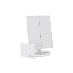 Touch & Go Trifold Makeup Mirror Bundle 23 Touch & Go Trifold Makeup Mirror Bundle -Impressionsvanity touch and go bundle WHT 02