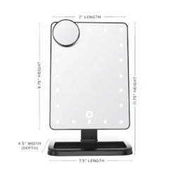 Touch XL Dimmable LED Makeup Mirror With Bluetooth 27 Touch XL Dimmable LED Makeup Mirror With Bluetooth -Impressionsvanity touch xl dimmable led mirror