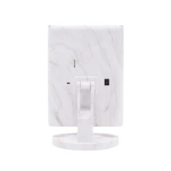 Touch Trifold Dimmable LED Makeup Mirror -Impressionsvanity trifold marble back