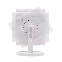 Touch Trifold XL Dimmable LED Makeup Mirror 20 Touch Trifold XL Dimmable LED Makeup Mirror -Impressionsvanity trifold xl marble back