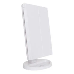 Touch Trifold 2.0 LED Makeup Mirror With Magnification 19 Touch Trifold 2.0 LED Makeup Mirror With Magnification -Impressionsvanity trifoldstrip white2 website